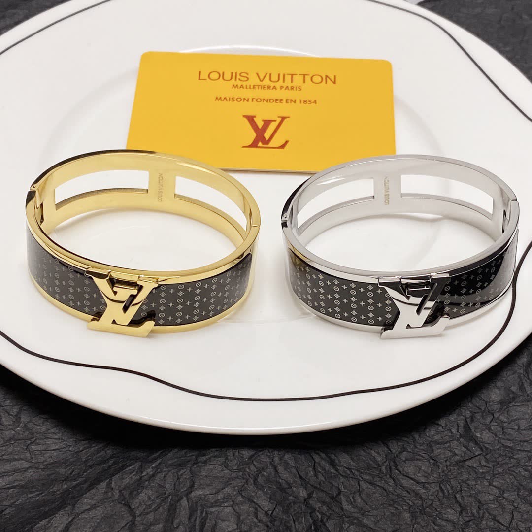 Louis Vuitton Monogram Cuff Bracelet